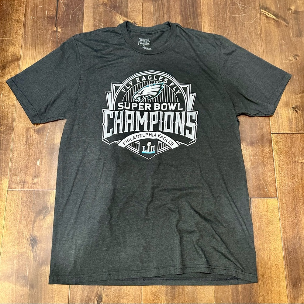 NFL Philadelphia Eagles Super Bowl Champions Gray T-Shirt